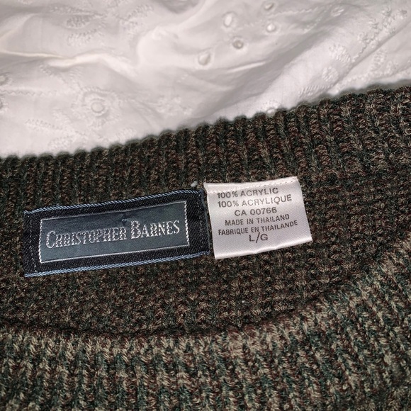 Vintage Christopher Barnes Grandpa Sweater - Picture 2 of 2